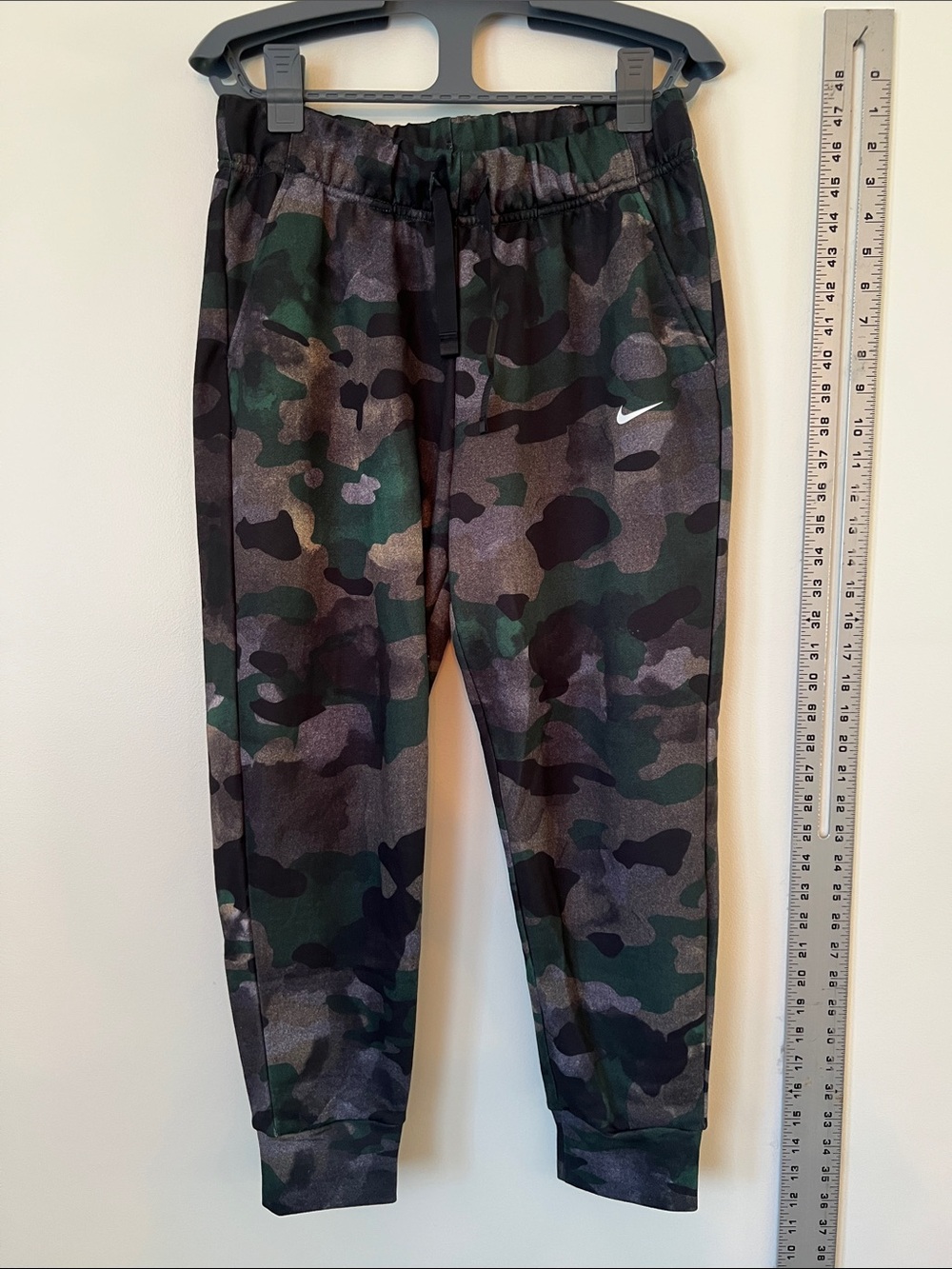 Nike Women’s Camo Joggers in Green and Black